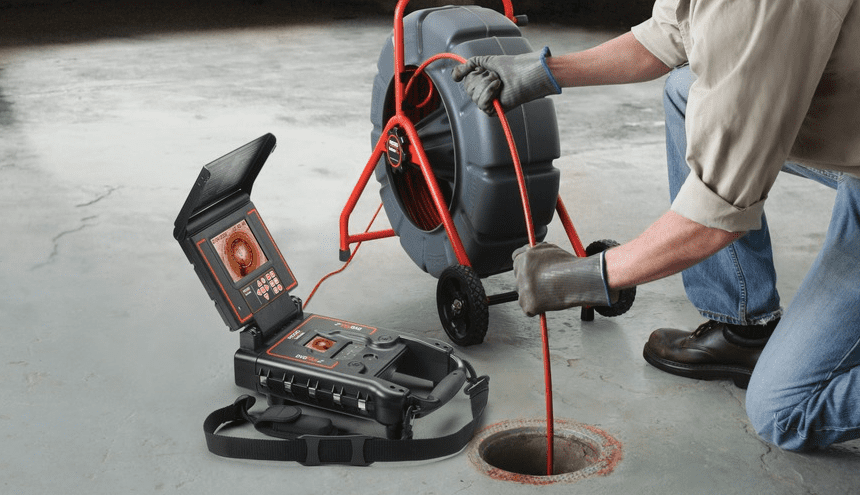 Sewer-Camera-Inspection - Tractor and Cleanup Sewer line inspections Caldwell and locates